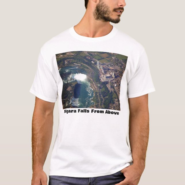 Niagara Falls von oben T-Shirt (Vorderseite)