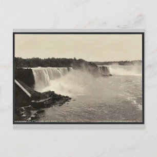 Niagara Falls von Steel Arch Bridge selten Fotochr Postkarte