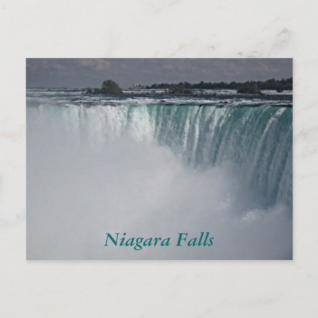 Niagara Falls Waterfall Postkarte (Vorderseite)