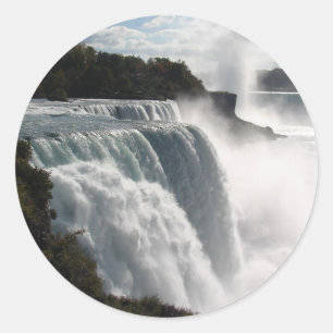 Niagara- Fallsaufkleber Runder Aufkleber
