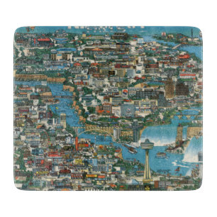 Niagara- Fallskarte Schneidebrett