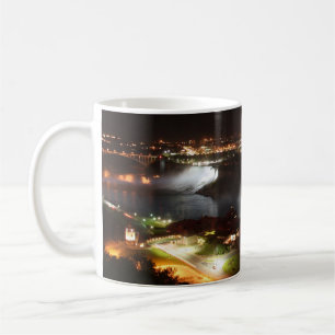Niagara- Fallsnachtlichter Kaffeetasse