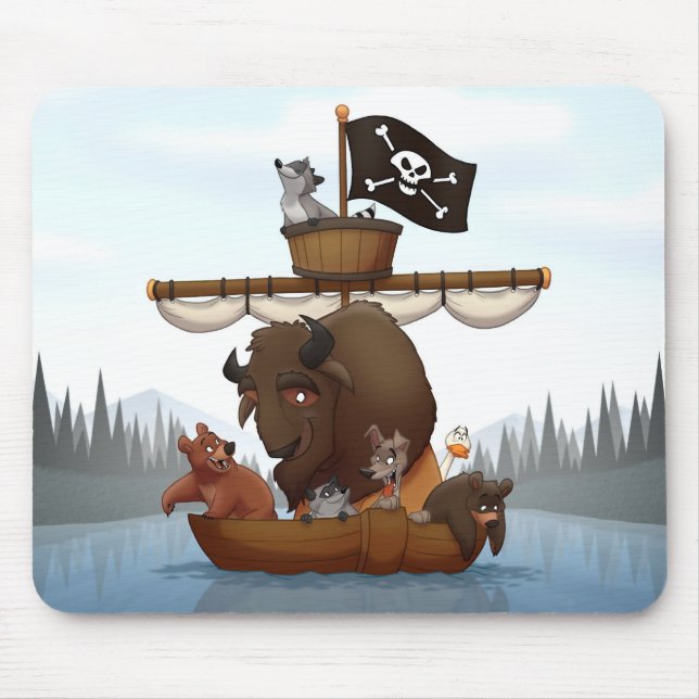 Niagara- Fallswerbebremsung Mousepad (Vorne)