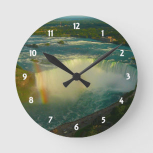 Niagara-Rosshuh Runde Wanduhr