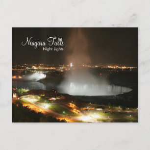 Niagarafälle, Nachtbeleuchtung - Postkarten