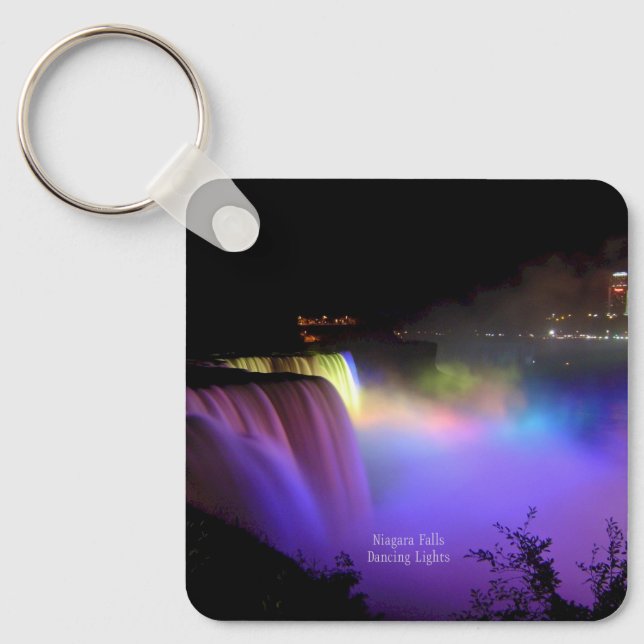 Niagarafälle, Tanzlichter, Schlüsselanhänger (Vorderseite)