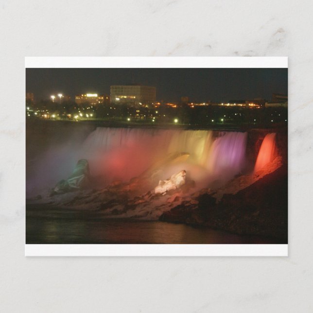 Niagarfälle Postkarte (Vorderseite)