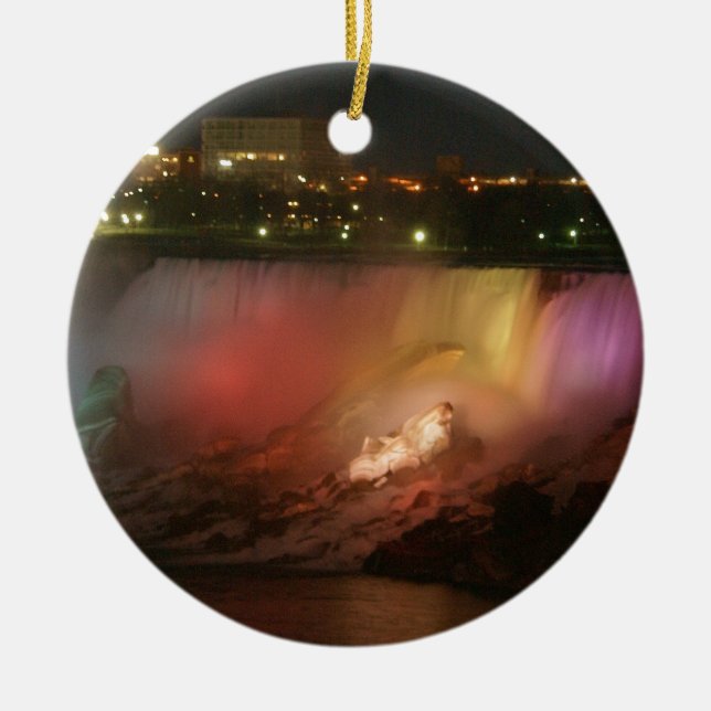 niagra Fälle Keramikornament (Vorne)