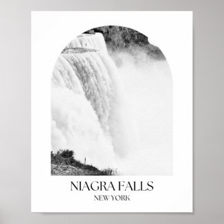 Niagra Falls New York Arch Foto Print Poster