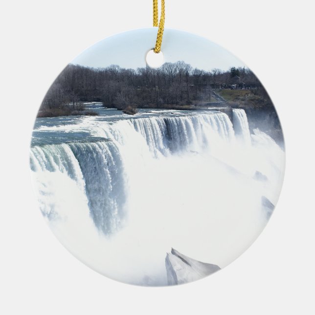 Niagra fällt Produkte Keramikornament (Vorne)