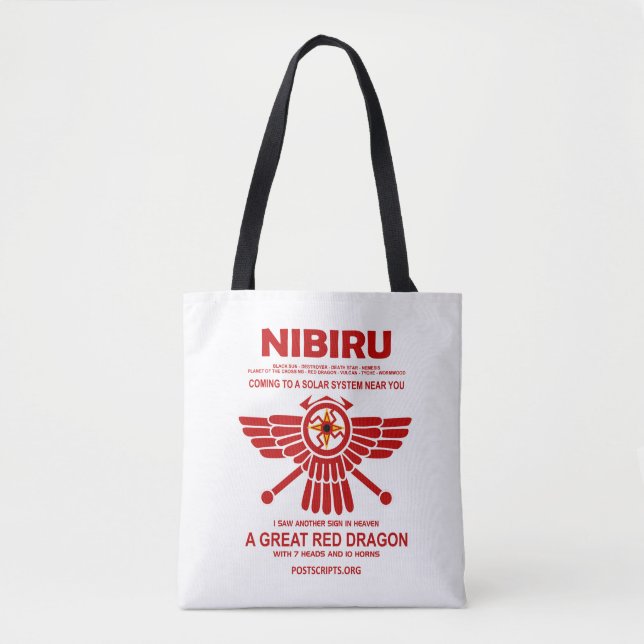 Nibiru - Planet des Kreuzes Tasche (Vorderseite)