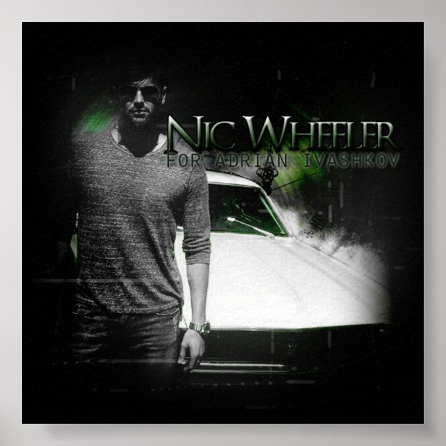 Nic Wheeler Poster (Vorne)