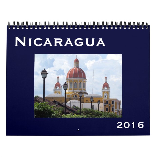 Nicaragua 2016 kalender (Titelbild)