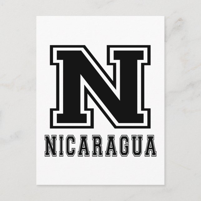 Nicaragua Designs Postkarte (Vorderseite)