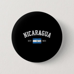 Nicaragua Est. 1821 Nicaraguanische Flagge Unabhän Button