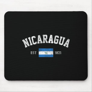Nicaragua Est. 1821 Nicaraguanische Flagge Unabhän Mousepad