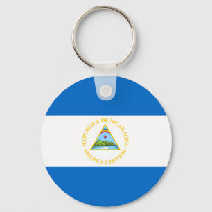 Nicaragua Flag Schlüsselanhänger