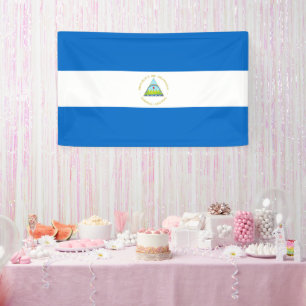 Nicaragua-Flagge Banner