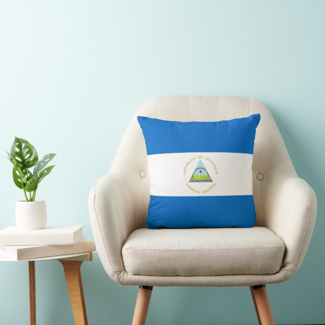 Nicaragua-Flagge Kissen (Stuhl )
