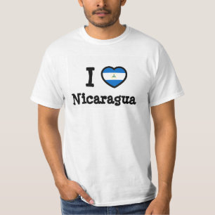 Nicaragua-Flagge T-Shirt