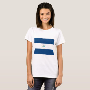 Nicaragua-Flagge T-Shirt