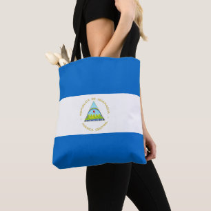 Nicaragua-Flagge Tasche