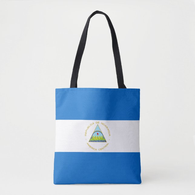 Nicaragua-Flagge Tasche (Vorderseite)