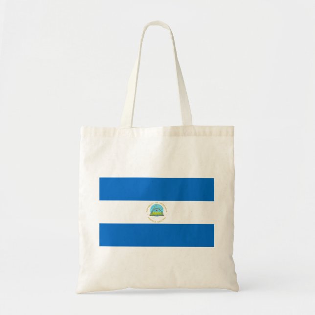 Nicaragua-Flagge Tragetasche (Vorne)