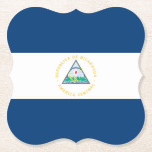 Nicaragua-Flagge Untersetzer