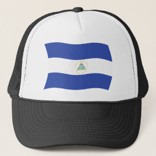 Nicaragua Flaggenhut Truckerkappe
