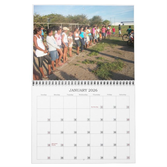 nicaragua Gebet-Kalender 2011 Kalender (Jan 2026)