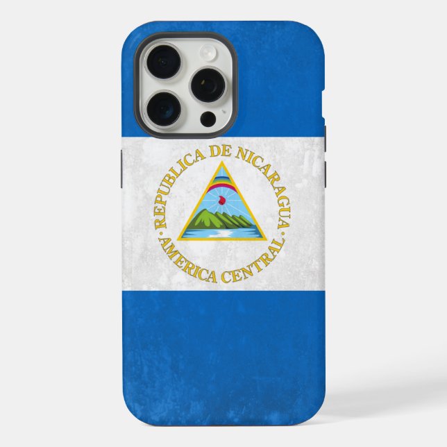 Nicaragua iPhone 15 Pro Max Hülle (Rückseite)