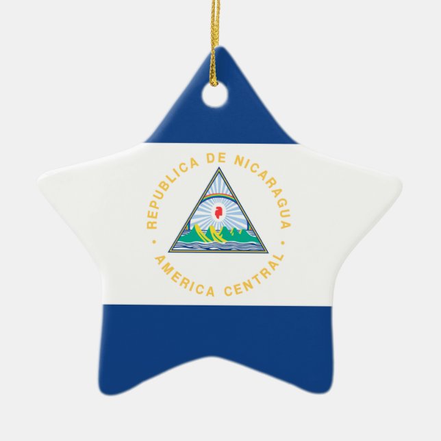 Nicaragua Keramik Ornament (Vorne)