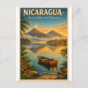 NICARAGUA – Land der Seen und Vulkane Postkarte