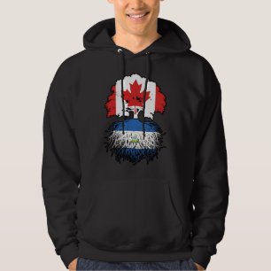 Nicaragua Nicaraguan Kanada Tree Roots Hoodie