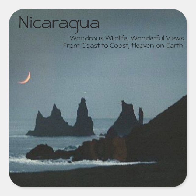 Nicaragua Sticker (Vorderseite)