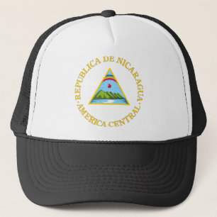 Nicaragua-Wappen Truckerkappe