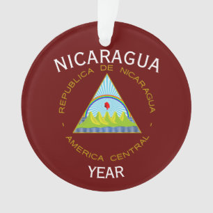 Nicaragua Weihnachten Akrylverzierung Ornament