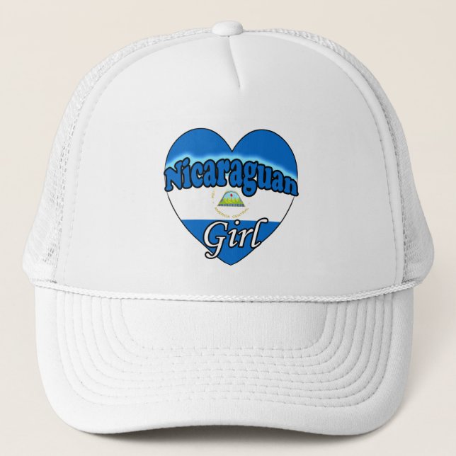 Nicaraguan Girl Truckerkappe (Vorderseite)
