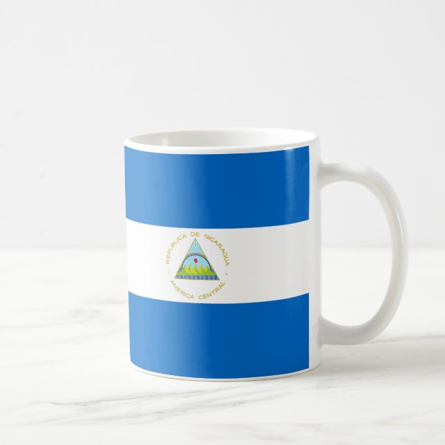 Nicaraguan Pride Keramik Kaffee Tasse (Rechts)