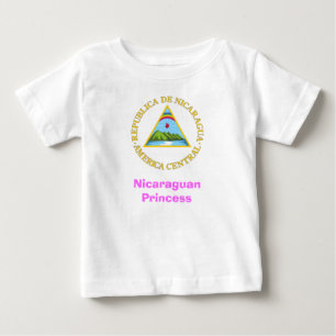 Nicaraguanische Prinzessin Baby T-shirt