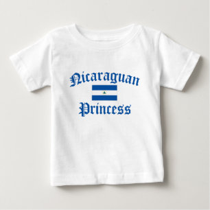 Nicaraguanische Prinzessin Baby T-shirt
