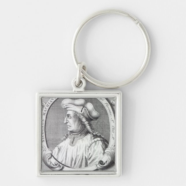 Niccolo Machiavelli, 1724 Schlüsselanhänger (Vorne)