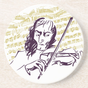 Niccolo_Paganini Getränkeuntersetzer