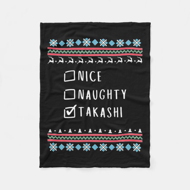 Nice2 Fleecedecke (Vorderseite)