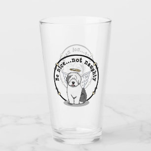 Nice Angel Old English Sheepdog (Grau 1) - Niedlic Glas