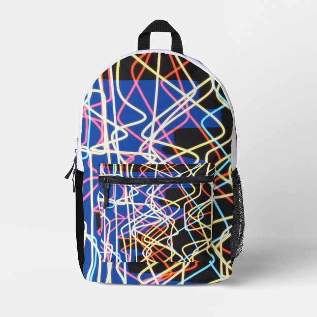 Nice Bags Bedruckter Rucksack (Vorderseite)