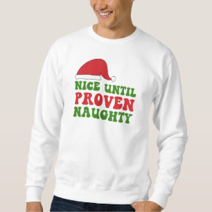Nice bis erwiesenermaßen unanständige rote Weihnac Sweatshirt