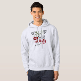 Nice Bis Proven Naughty - Funny Christmas Hoodie