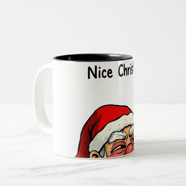 Nice Christmas Mug - ‘Père Noël’ (Devant gauche)